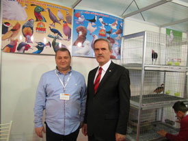 Bursa Büyükşehir Belediye Başkanı sn Recep Altepe Park hayvancılık standını ziyaret ettiler